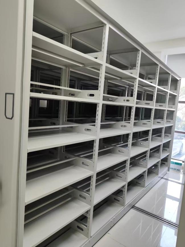 Electric Movable Racking Mobile Heavy Duty Storage Pallet Rack for File Library