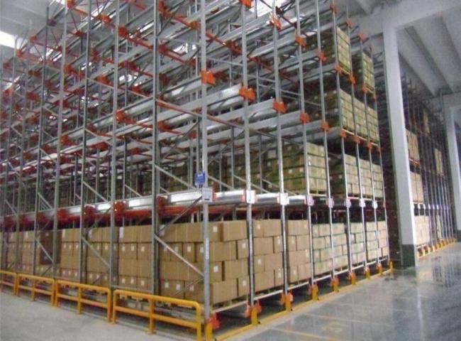 Radio Shuttle Pallet Racking System Automated Warehouse Storage Racking System
