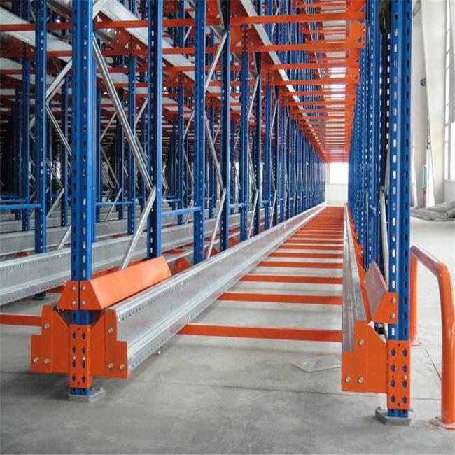 Low Price China Manufacturer Automated Storage Pallet Racking System Radio Shuttle Racking