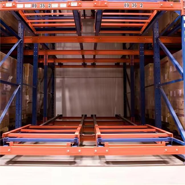 Warehouse Storage Pallet Racking Heavy Duty Push Back Pallet Racking System of Good Price