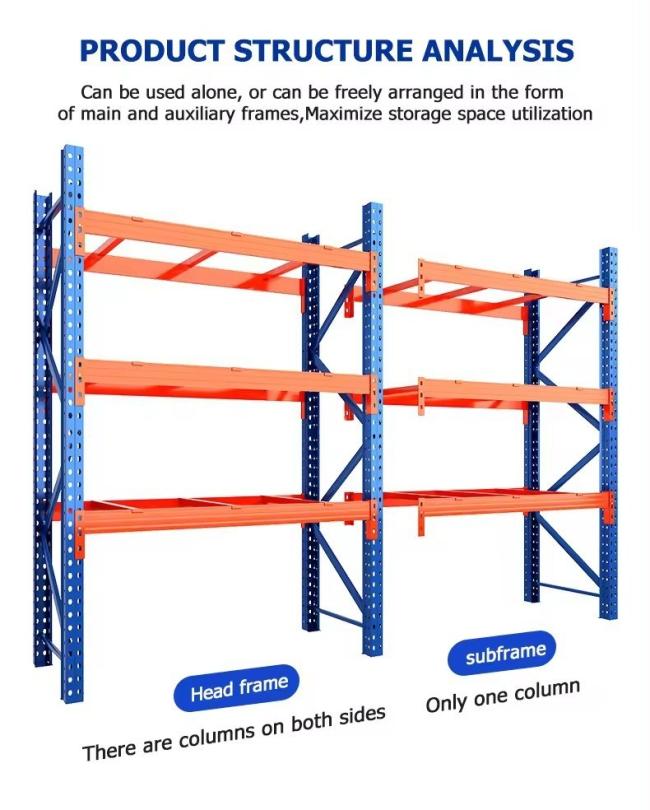 China Customized Industrial Workshop Metal Racking for Factory Warehouse