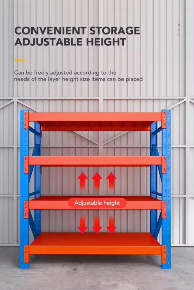 Multi-Function 1200*400*2000 Medium Warehouse Shelves Display Racks