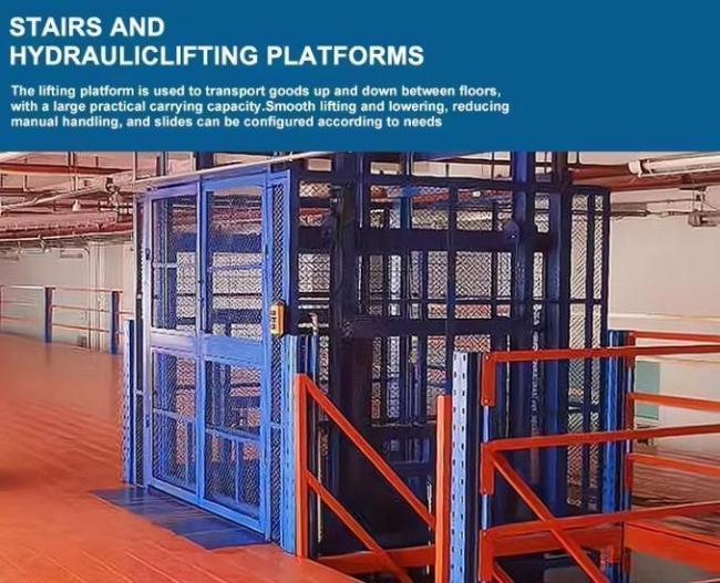 Multi Level Mezzanine Racking System Stable Steel Stage Platform for High Warehouse