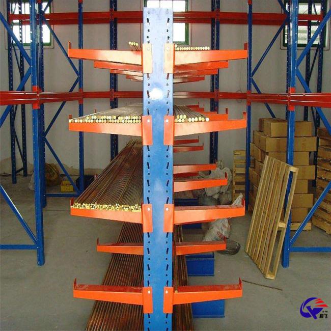 Heavy Duty Metal Shelf Steel Industrial Storage Racking for Long Sticks Tube Bar