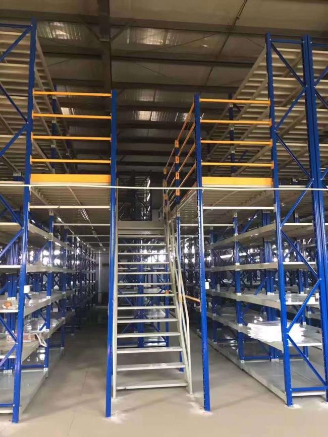 High Density Multi-Tier Mezzanine Floor Racking Heavy Duty Racking for Warehouse Workshop