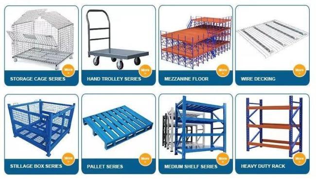Customized Steel Foldable Stack Racking for Tire Storage