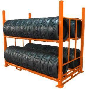China Manufacturer Customized Foldable Stacking Racking for Rod Hot Sale