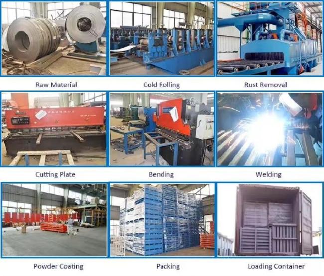 China Manufacturer Customized Foldable Stacking Racking for Rod Hot Sale