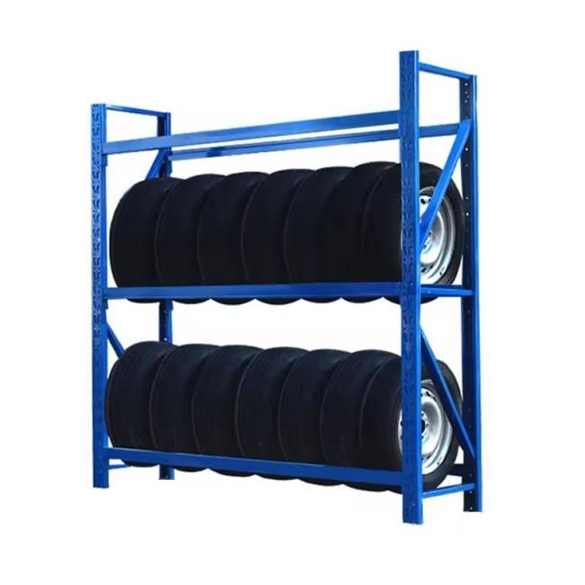 Tire Rack for Warehouse Storage Truck Tyre Motorcycle Spare Tire Pallet Racking