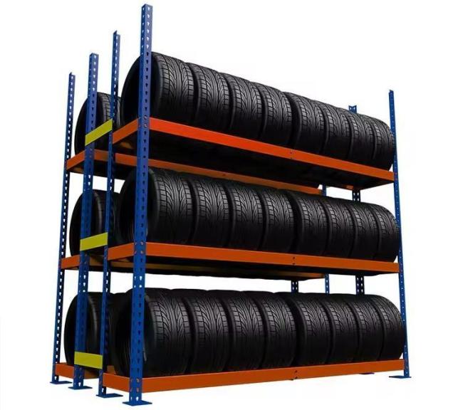 Tire Rack for Warehouse Storage Truck Tyre Motorcycle Spare Tire Pallet Racking