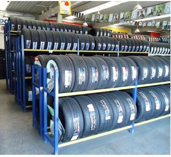 Tire Rack for Warehouse Storage Truck Tyre Motorcycle Spare Tire Pallet Racking