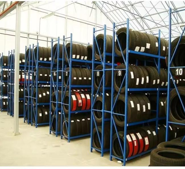 Tire Rack for Warehouse Storage Truck Tyre Motorcycle Spare Tire Pallet Racking