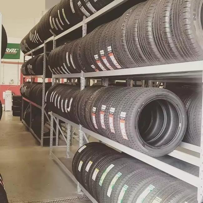 Tire Rack for Warehouse Storage Truck Tyre Motorcycle Spare Tire Pallet Racking
