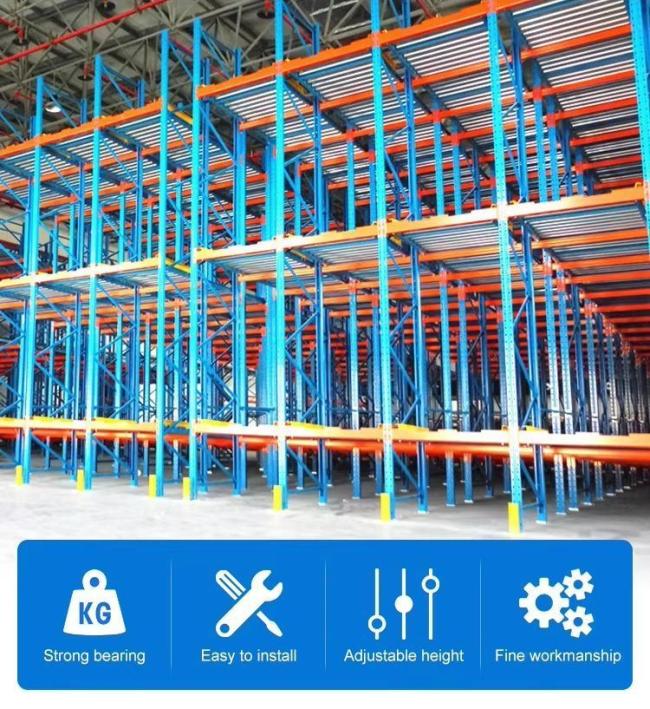 Fluent Carton Rolling Rack Fluent Shelf High Quality Industrial Shelves