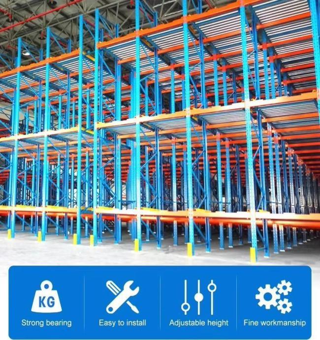 Fluent Racking Carton Flow Racking System with Roller Beds Fifo