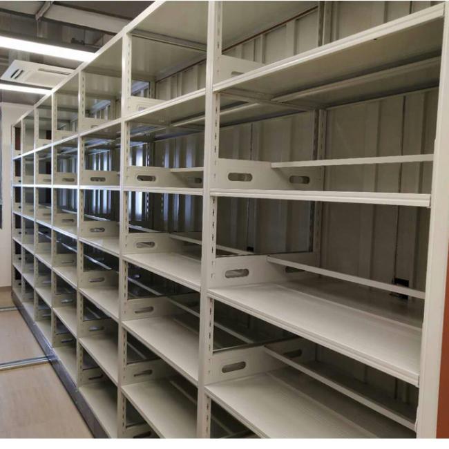 Customizad Mobile Pallet Racking System Movable Storage Rack Library Mobile Shelving