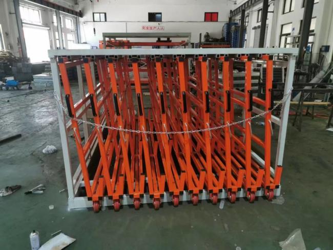Heavy Duty Vertical Roll out Sheets Rack for Sheet Storage Nanjing Manufacturer