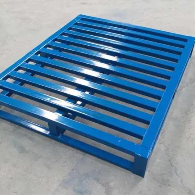 Customized 4 Way Entry Steel Pallets of Warehouse