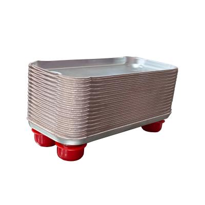 China Stainless Steel SUS304/316L Brazed Plate Heat Exchanger For Hydronic Heating for sale
