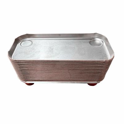 China Stainless Steel 304/316L Copper Brazed Plate Heat Exchanger for Food Marine Industry for sale