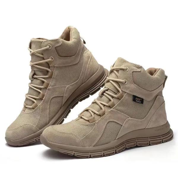 Quality High-quality men's shoes wear-resistant non-slip tactical single boots men's for sale