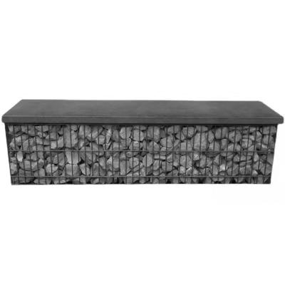 China Blast Resistant Wall Airport Barrier Mesh Galvanized Electric Welding Gabion Net Flood Prevention for sale