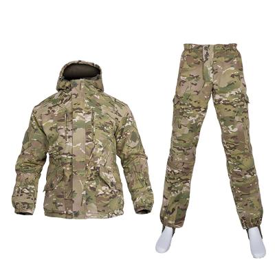 Chine Vêtements militaires d'hiver Vêtement uniforme russe Camouflage Tactique Combat chaud à vendre
