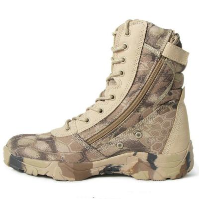 China tactical boots military Cordura Nylon Outdoor Desert Botas Tactico De Cuero Tactical Boots Hunting Tactical Combat Boots à venda