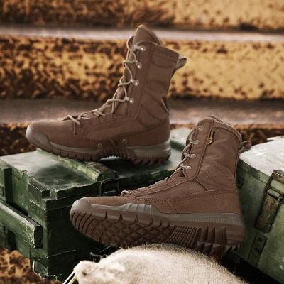 China Wholesale Tactical Black Military Boots Hiking Shoes Defensive Rubber Sole Men's Tactical Boots Desert Boots for sale