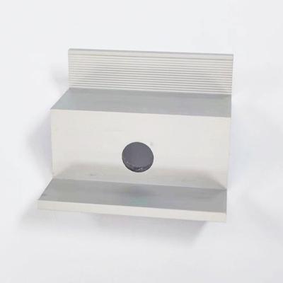 China Customized Size Aluminum Alloy Solar Panel Roof Fittings  Anticorrosive for sale