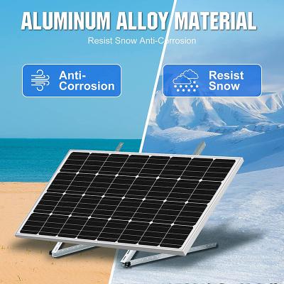 China Customizable Solar Panel Tilt Mount Brack Up To 4'X8' High Durability for sale
