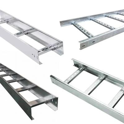 China Fire Resistance Silver Galvanized Cable Tray 1-12m Length For  Electrical Wiring for sale