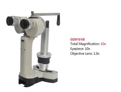 China 5VA Power Ophthalmic Slit Lamp 81mm Working Distance With 10X Eyepieces for sale