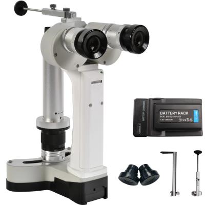 China Portable Ophthalmic Slit Lamp ±7D Diopter Compensation Medical Diagnostic Equipment for sale