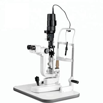 China Galilean Stereoscopic Ophthalmic Slit Lamp Biological Microscope Theorized for sale