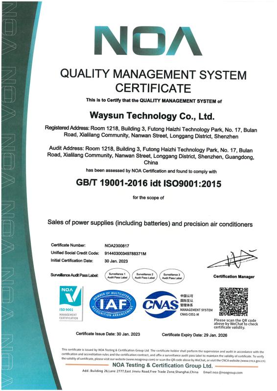 ISO9001 - Visench Technology Co., Ltd.