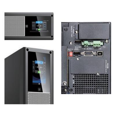China RACK MOUNT TOWER TYPE Eaton online UPS system 200KVA 250KVA 300KVA online High Performance  Built in Battery UPS for sale