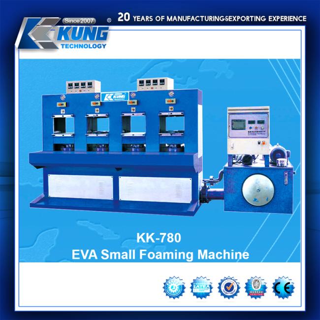 EVA Hot and Cold Press Foaming Shoe Pad Making Machinery