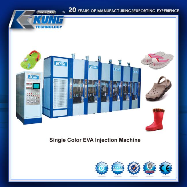 High Quality Single Color EVA Injection Machine