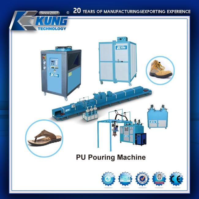 60 Station PU Pouring Machine Shoe Making Machinery