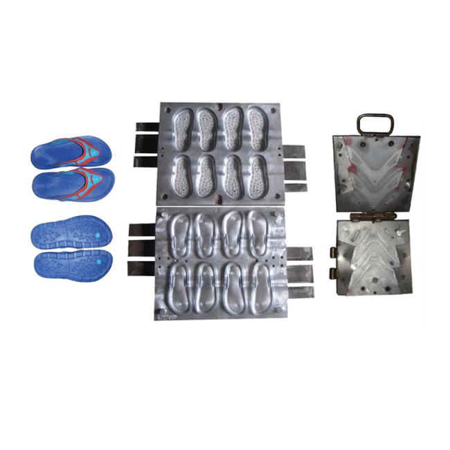 High Quality EVA Foaming Slipper Outsole Mould 1 Mould 4 Pairs