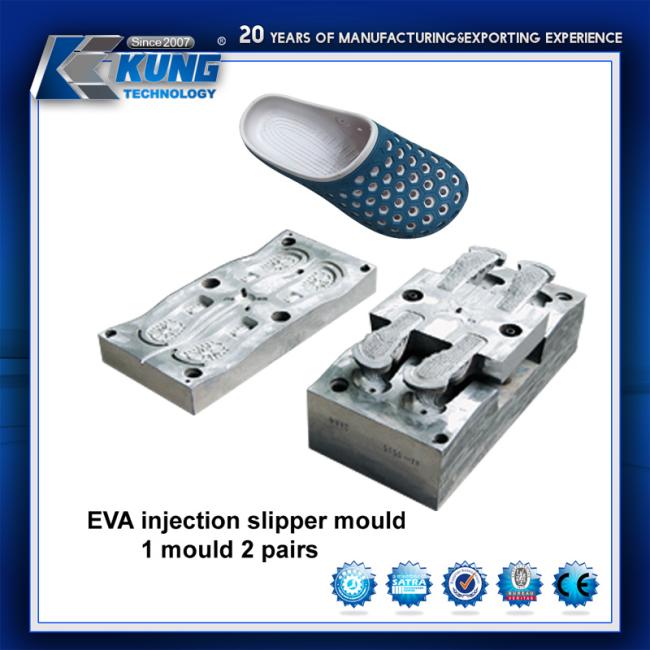 Customized EVA Injection Sole/Outsole Mould 1 Mould 2 Pairs