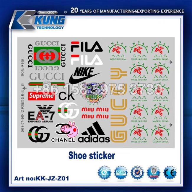 Cold Sticker Sticker Logo for All Kind of Design Shoe Accessory
