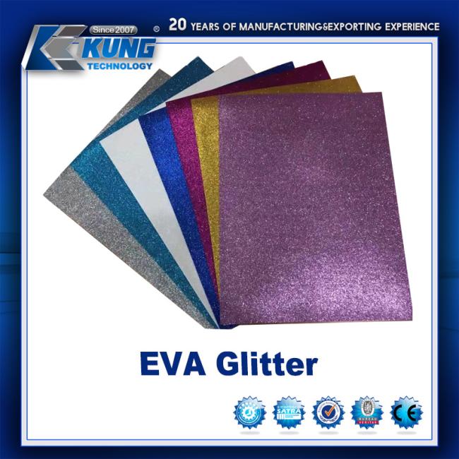 High Quality Glitt Material and EVA Sheet for Shoe Making
