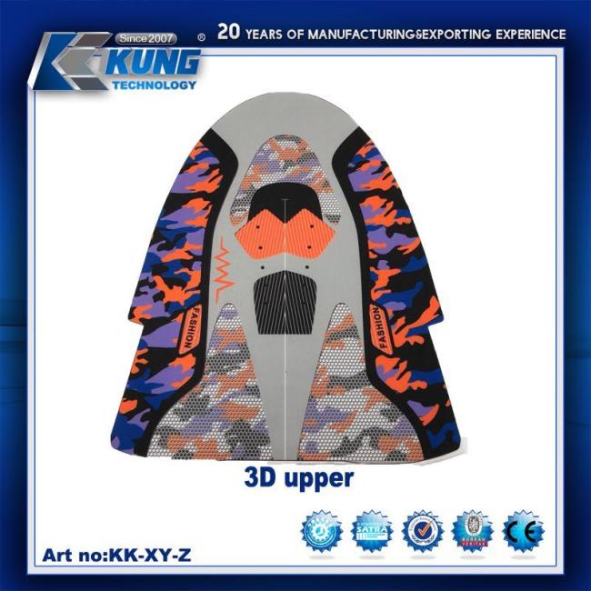 Knitting Colorful Sport Upper 3D Flyknit Shoes Uppper
