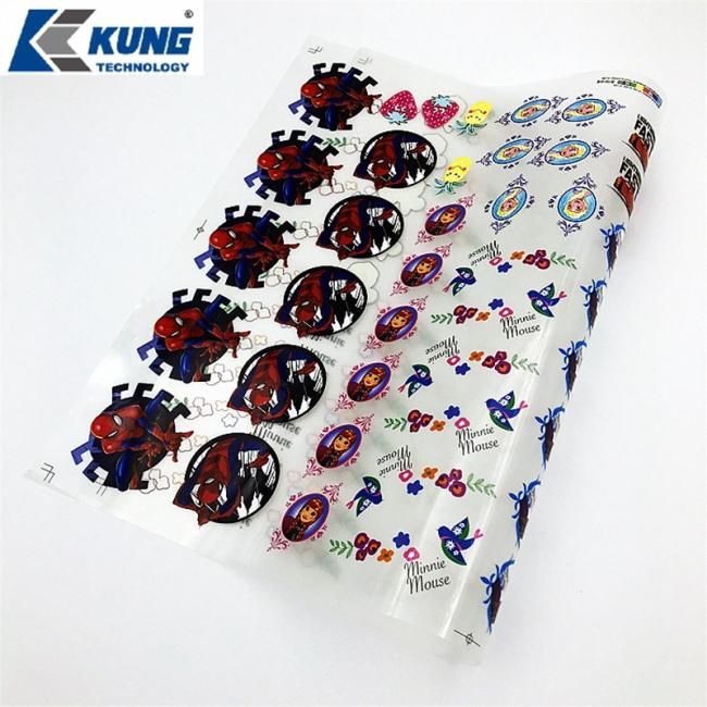 2021 High Quality Cheap Printing Cartoon Heat Transfer Label Custom Plastisol Transfers