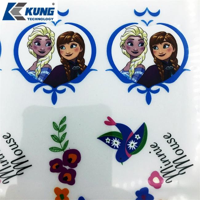 2021 High Quality Cheap Printing Cartoon Heat Transfer Label Custom Plastisol Transfers