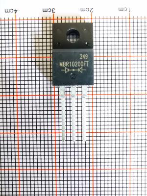 China Export Wholesale Schottky Diode MBR10200FT TO-220F-3L 10A 200V MBR1040FT THRU MBR10200FT For  Power Driver for sale