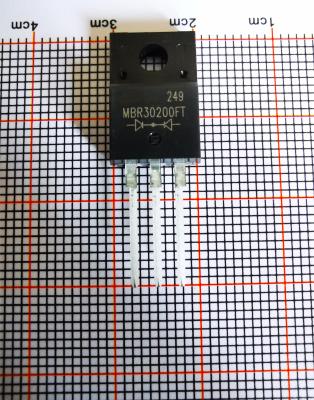 China MBR30200FT TO-220F-3L 30A 200V  High Surge Capability Schottky Diode MBR3040FT THRU MBR30200FT For Switching Power for sale