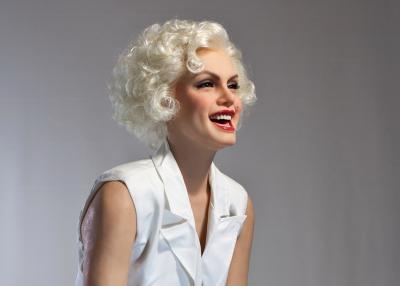 China O museu da cera de Hollywood do silicone figura/a figura de cera Marilyn Monroe da estrela de cinema à venda